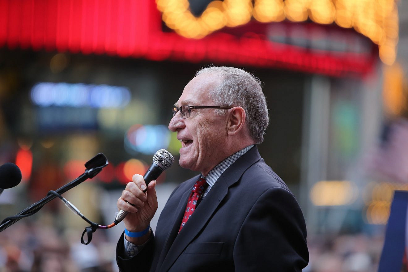 Alan Dershowitz in New York City, July 2015. Credit: A Katz/Shutterstock.