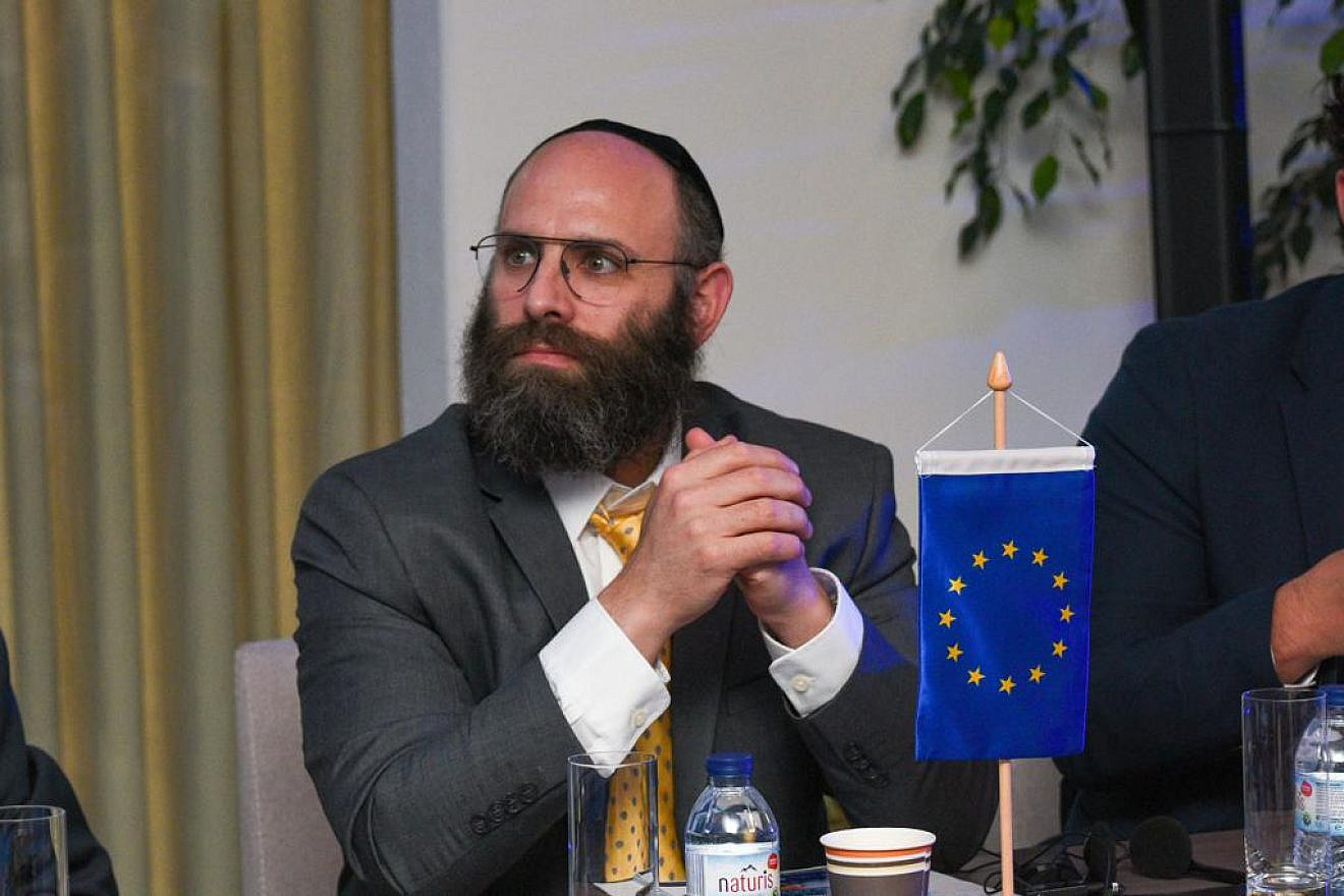 European Jewish Association chairman Menachem Margolin. Photo by Yoav Dudkevitch/EJA.