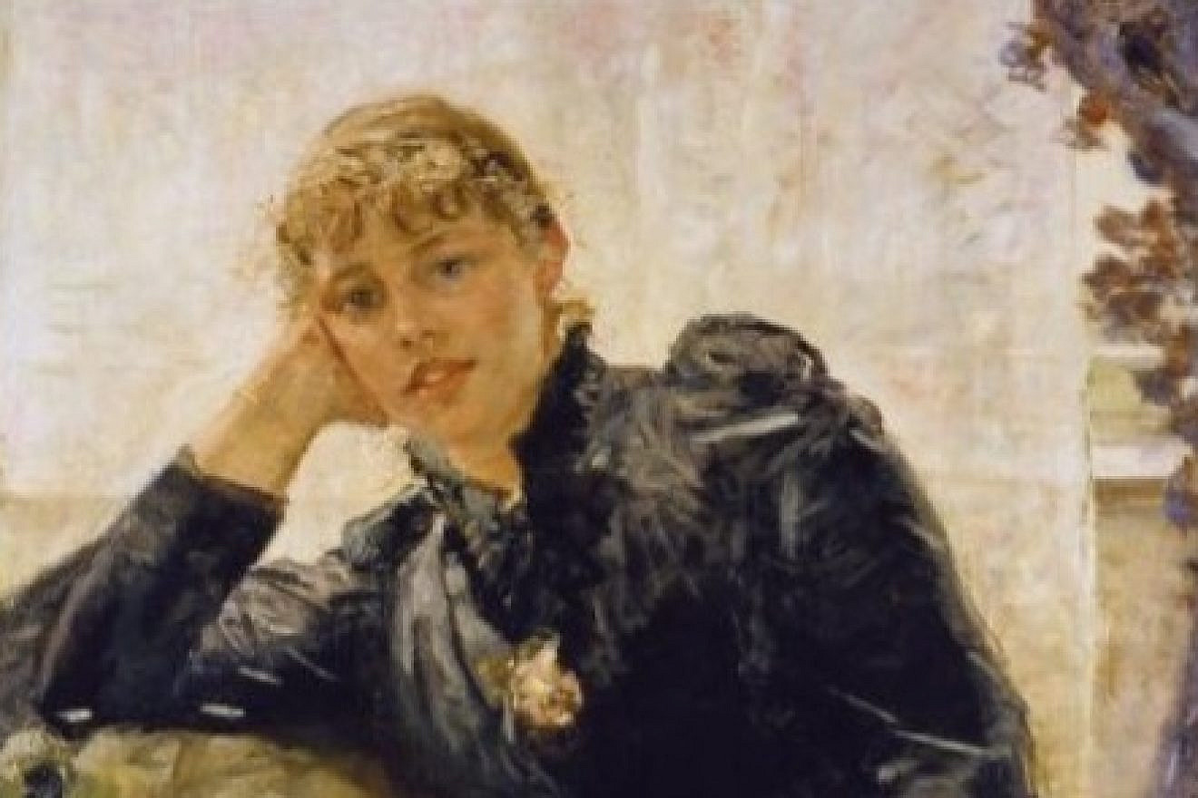 Detail of "Portrait of a Lady (Portrait of Therese Karl)" (1890) by Fritz von Uhde. Credit: Städel museum, Frankfurt.