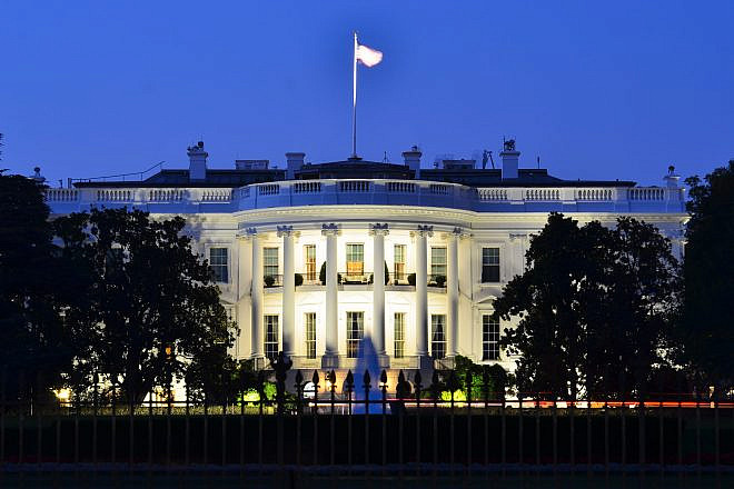The White House at night. Credit: Orhan Cam/Shutterstock.