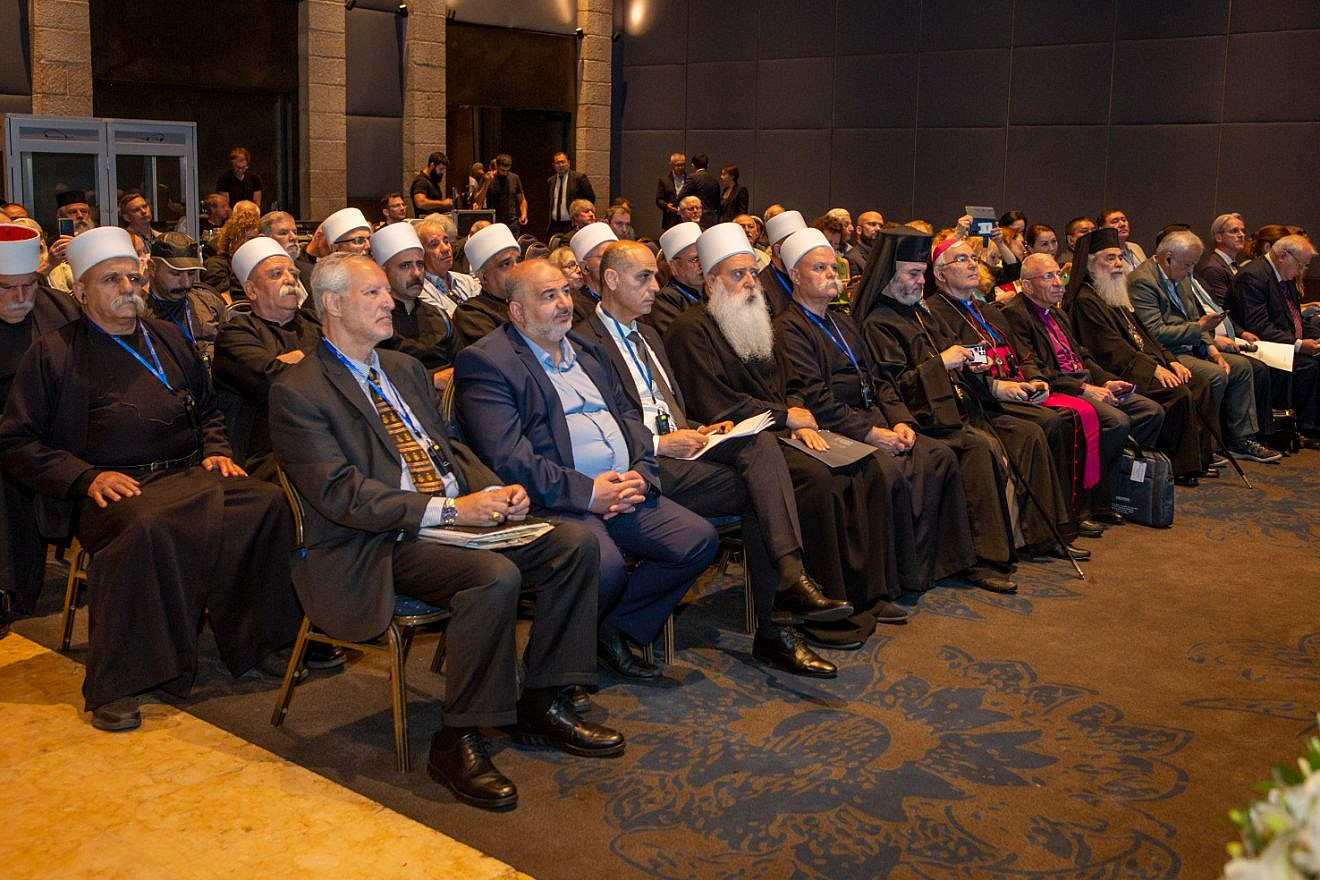Spiritual leaders gather in Jerusalem, June 6, 2023. Photo by Alexander Khanin.
