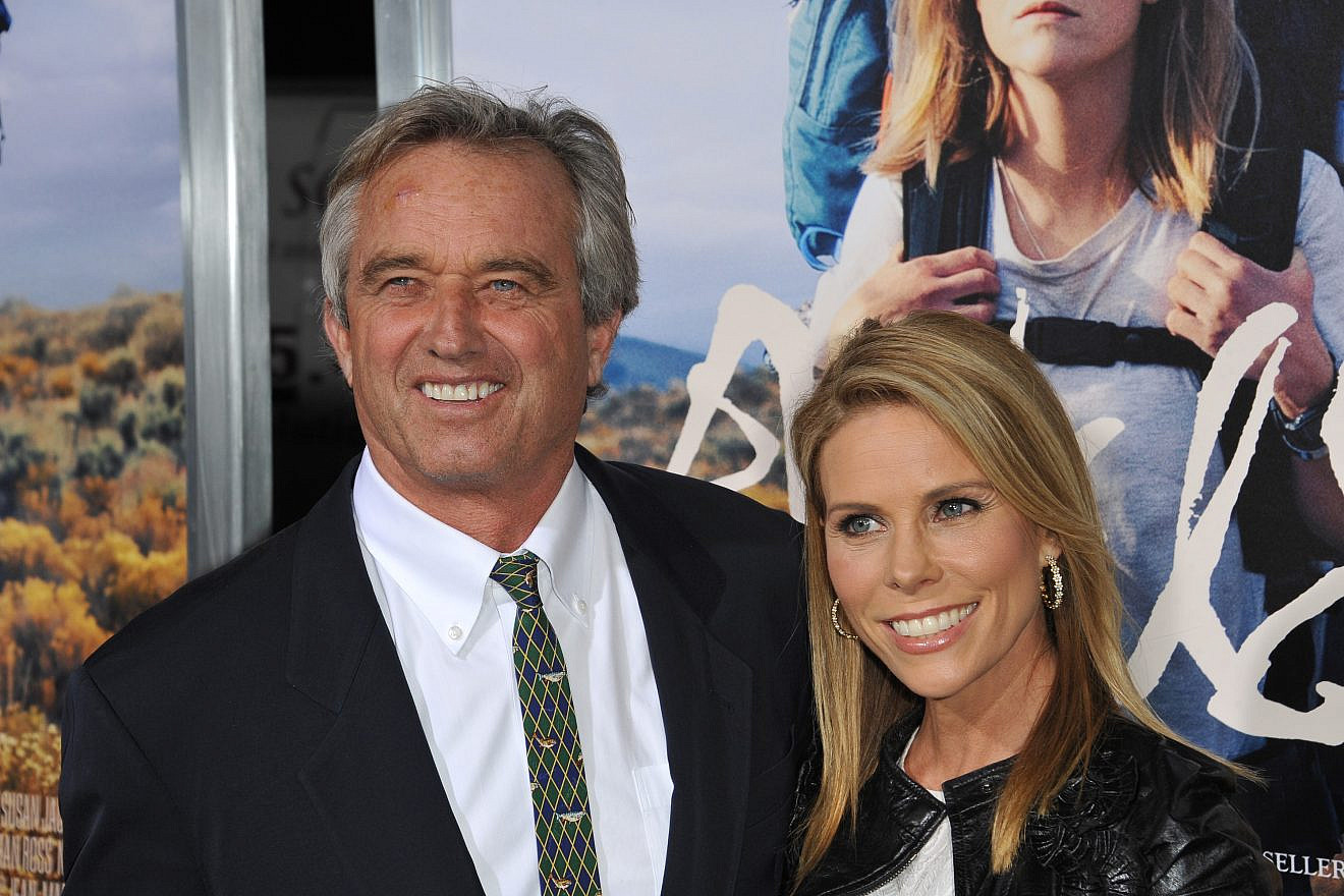 Robert Kennedy Jr. and his third wife, actress Cheryl Hines, at the Los Angeles premiere of "Wild" at the Samuel Goldwyn Theatre in Beverly Hills, Calif., Nov. 19, 2014. Credit: Featureflash Photo Agency/Shutterstock.