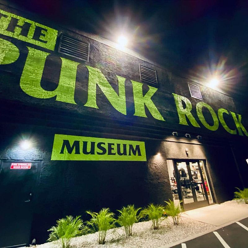 The Punk Rock Museum in Las Vegas. Photo: Photo by Lisa Johnson.