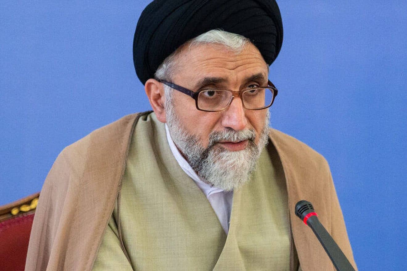Iran’s Intelligence Minister Esmail Khatib. Credit: Iranian Government.