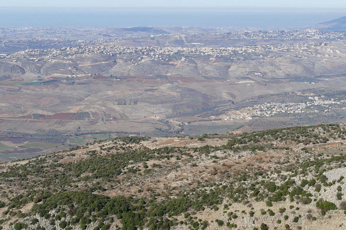 Mount Dov in northern Israel. Credit: Bukvoed via Wikimedia Commons.