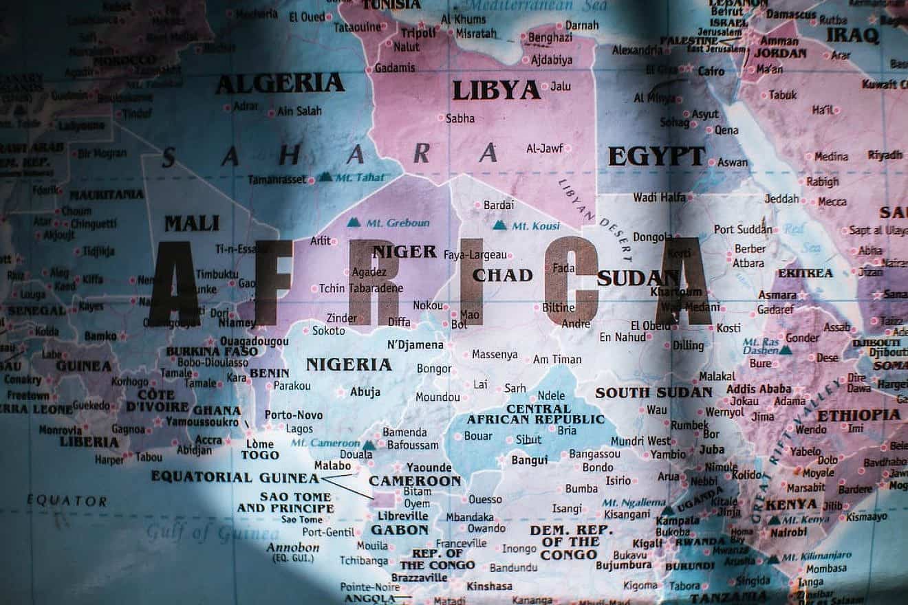Map of Africa. Credit: Pexels/Nothing Ahead.