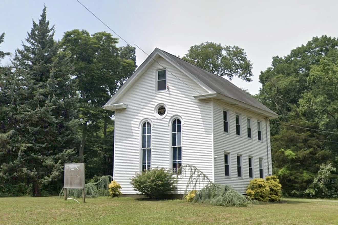 Tiphereth Israel Synagogue in Alliance, N.J. A former Jewish farming colony began in Alliance in the 1880s. Credit: Google street view screenshot.