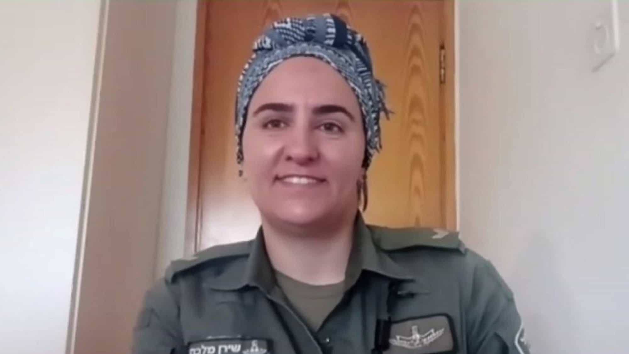 Sgt. Maj. Avishag Shiran Malka of the Israel Border Police. Source: Screenshot.