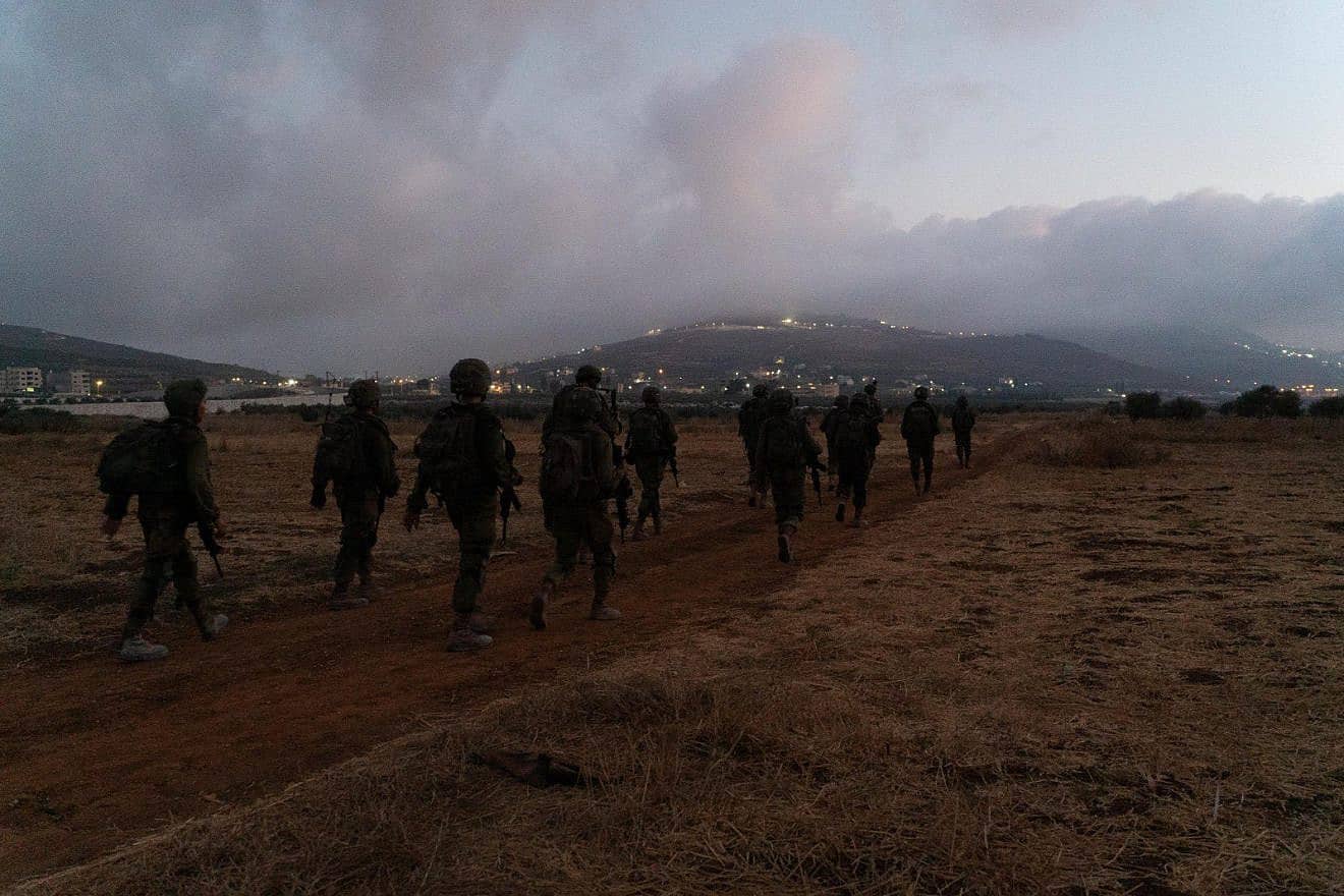 IDF soldiers during a counterterror operation in Judea and Samaria, Aug. 28, 2023. Credit: IDF.