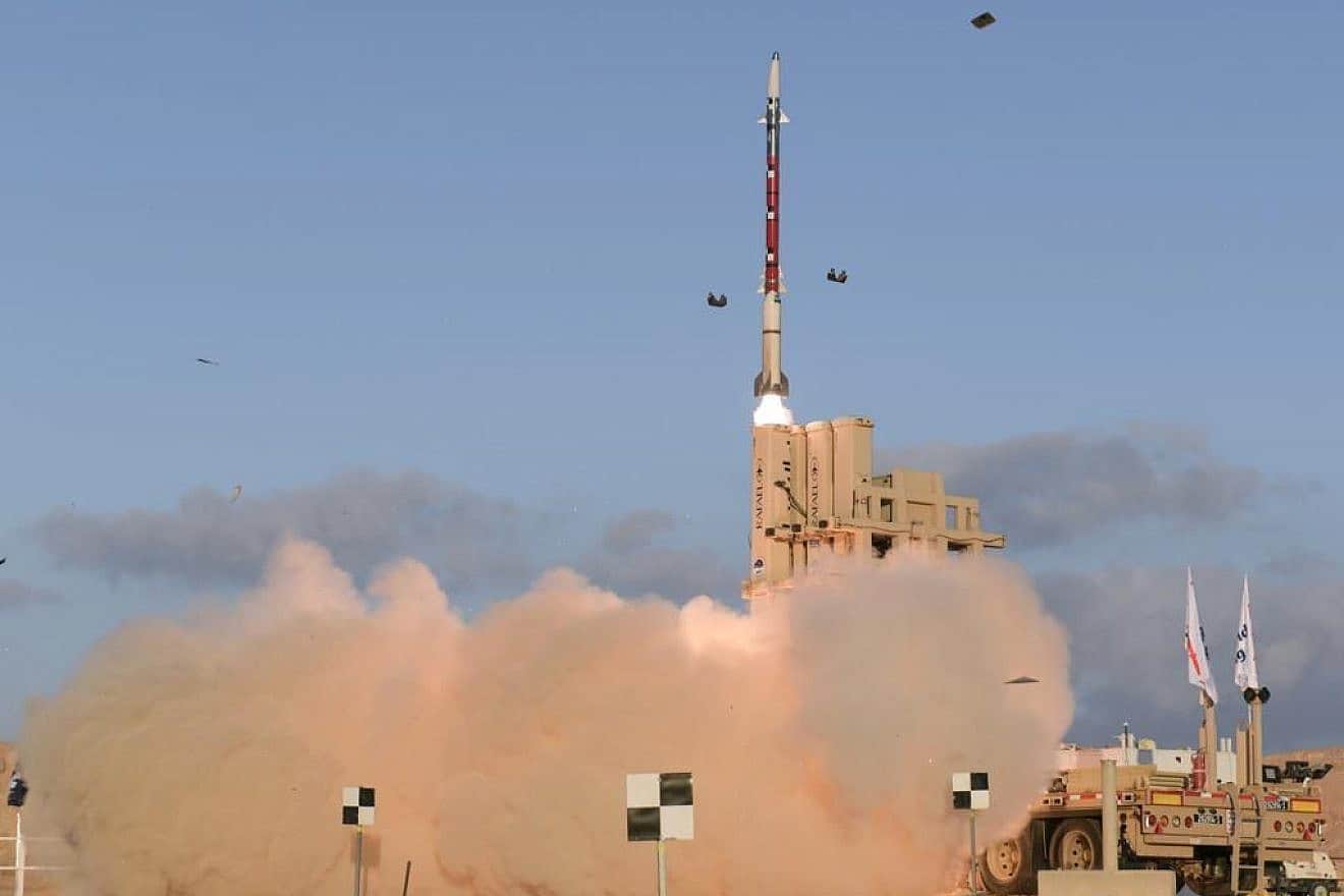 Israel's David's Sling missile defense system. Photo by Israel Ministry of Defense Spokesperson's Office.