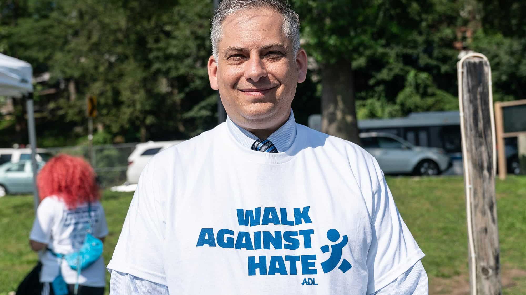 Acting Consul General of Israel attends the Anti-Defamation League's annual  “Walk Against Hate” in Van Cortland Park in New York on Aug. 20, 2023. Credit: Lev Radin/Shutterstock.
