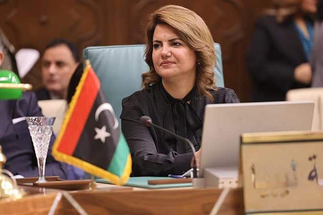 Libyan Foreign Minister Najla Mangoush in 2022. Credit: Libyan Ministry of Foreign Affairs.
