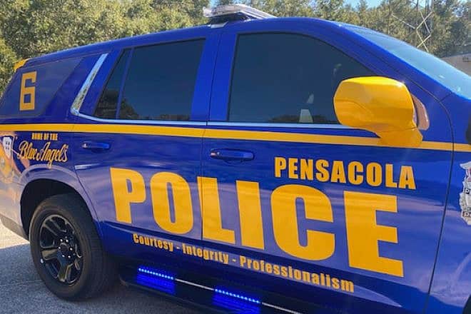Pensacola Police Department vehicle in Florida. Credit: Courtesy.