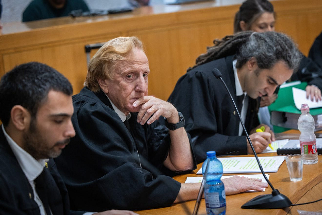 Eliad Shraga, chairman of the Movement for the Quality of Government in Israel, attends a hearing at the Supreme Court in Jerusalem, Jan. 5, 2023. Photo by Yonatan Sindel/Flash90.
