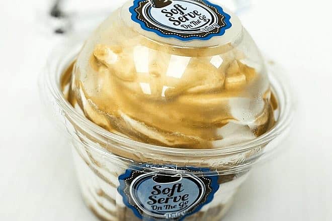 A caramel flavor ice cream cup. Source: fda.gov.