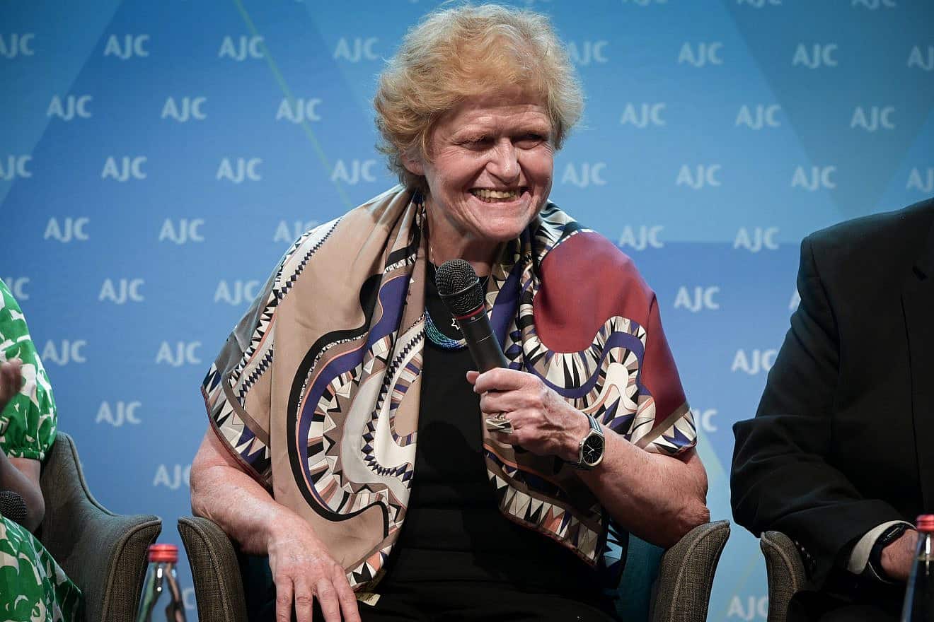 Deborah Lipstadt, U.S. special envoy to monitor and combat antisemitism, at the AJC GLobal Forum in Tel Aviv on June 12, 2023. Photo by Avshalom Sassoni/Flash90.