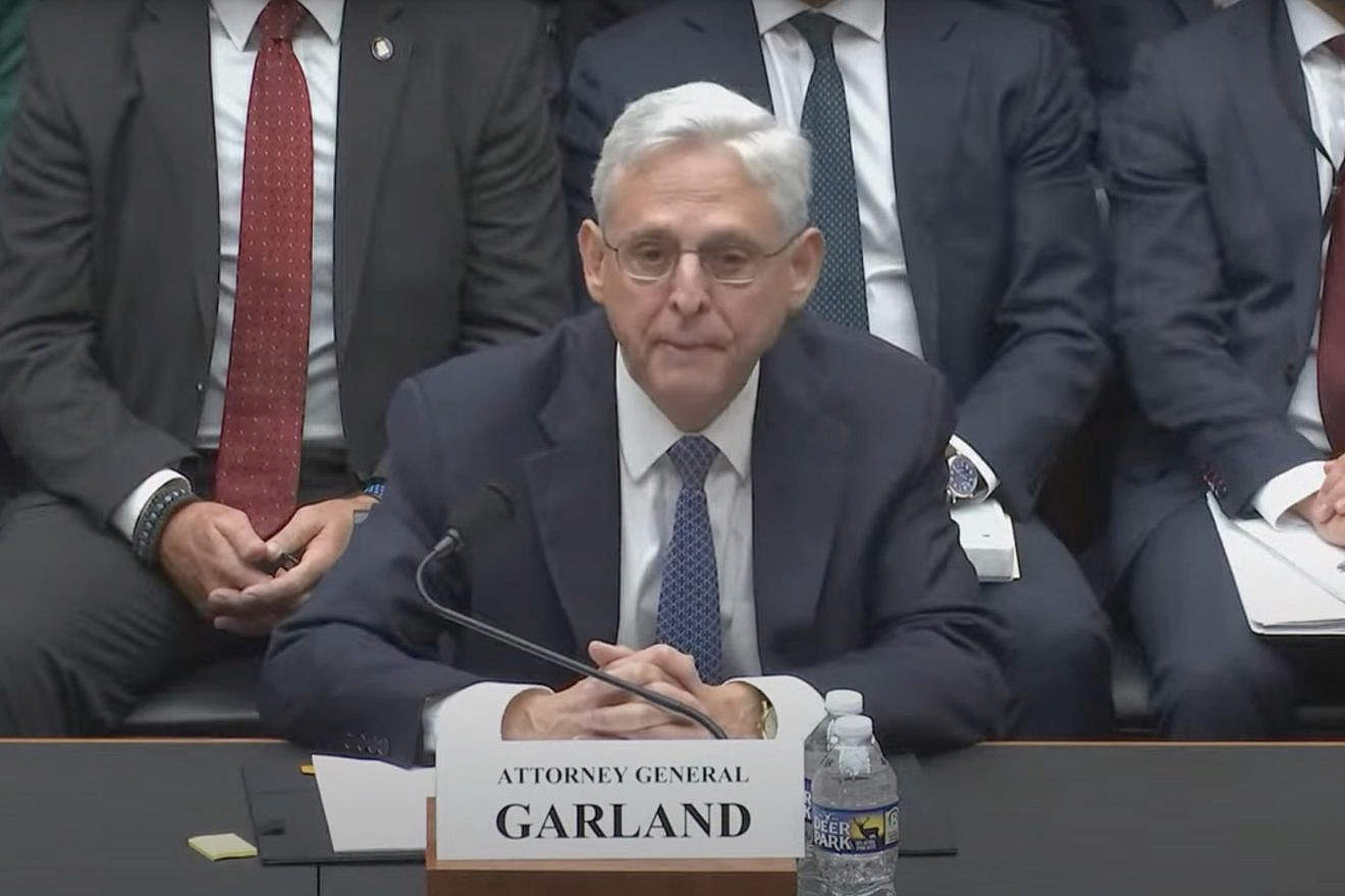 U.S. Attorney General Merrick Garland testifies before the House Judiciary Committee on Sept. 20, 2023. Source: CBS/YouTube.