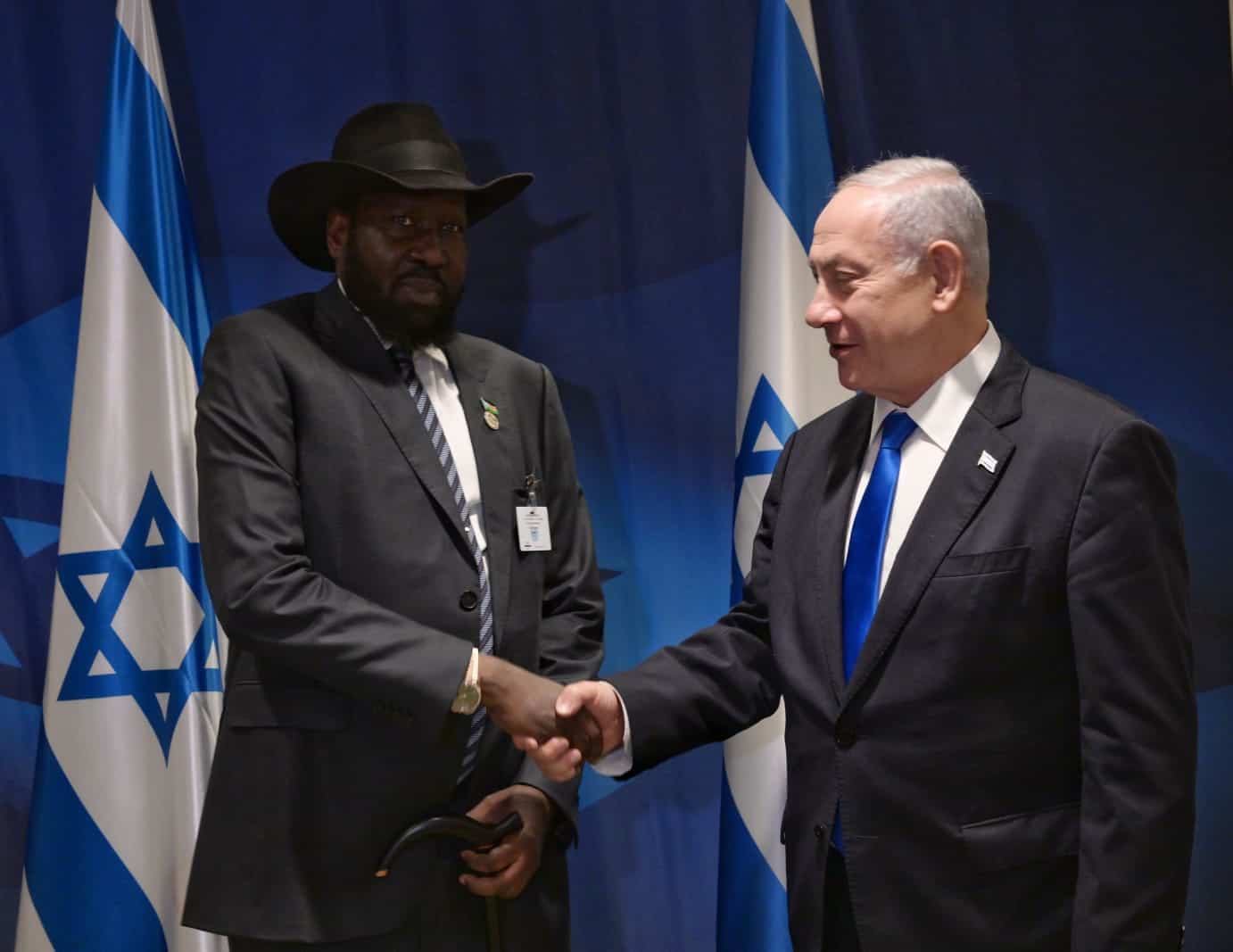Netanyahu meets with presidents of South Sudan, Malawi