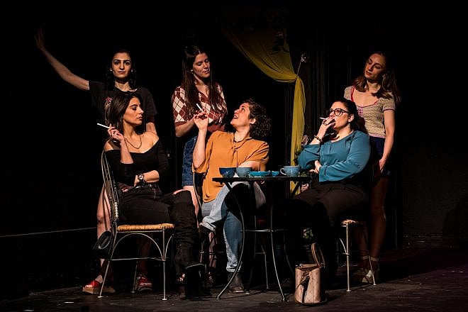 From the stage production, “Best Friends,” part of the Stav Festival in New York City from Sept. 28 through Oct. 29, 2023. Photo by Ohad Kab.