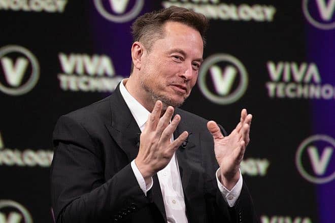 The entrepreneur Elon Musk at the annual VIVA Technology conference on June 16, 2023. Credit: Frederic Legrand-COMEO/Shutterstock.