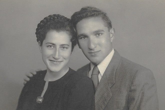 Dov Broder and his wife, Batya, circa 1947. Credit: IDF Spokesperson's Unit.