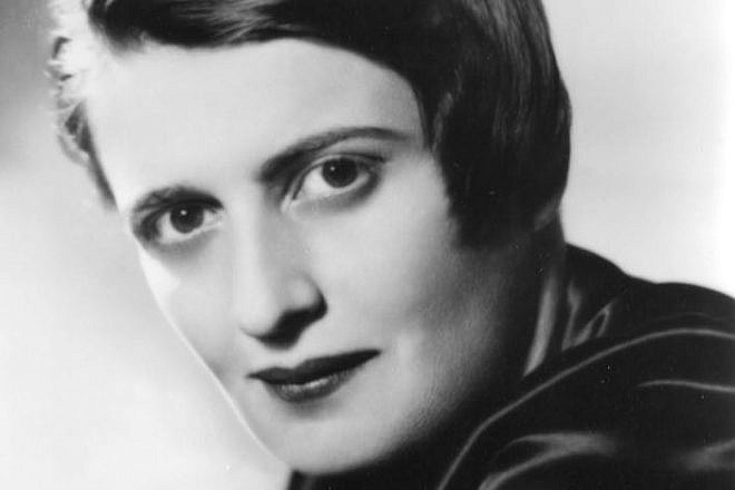 Ayn Rand, the founder of Objectivism. Photo: public domain