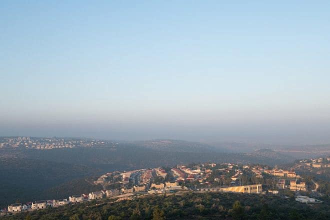 View of the Israeli community of Karnei Shomron in Samaria, July 2, 2020. Photo by Sraya Diamant/Flash90.