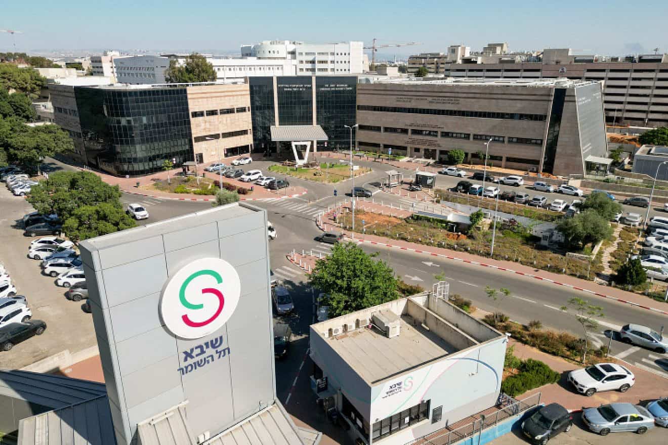 Aerial view of Sheba Medical Center at Tel Hashomer in Ramat Gan, May 31, 2023. Photo by Omer Fichman/Flash90.
