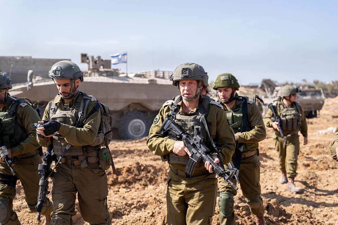 Soldiers of the IDF Southern Command, Oct. 30, 2023. Credit: IDF.
