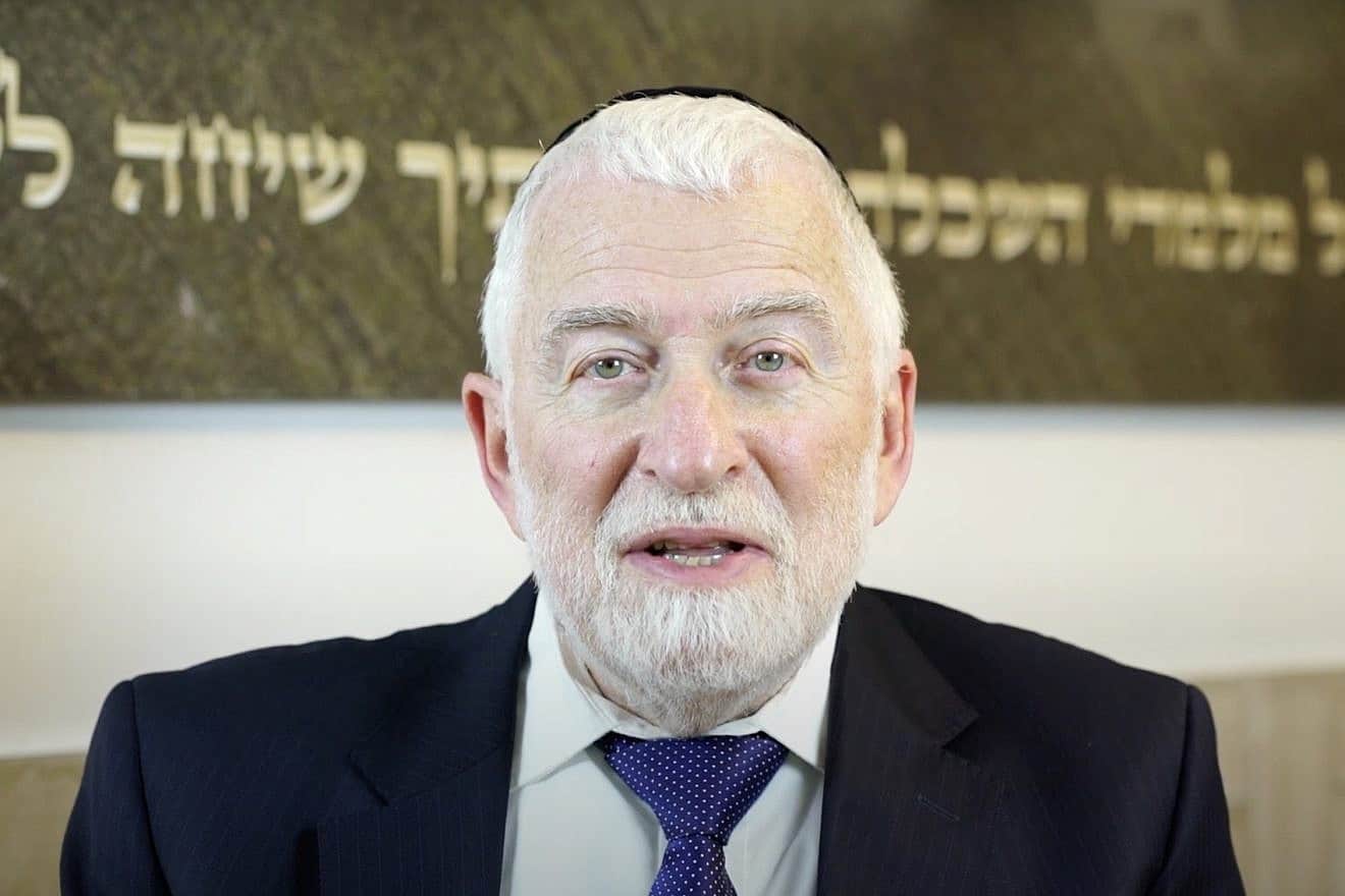 Rabbi Hershel Schachter. Source: YouTube/Israel Torah.