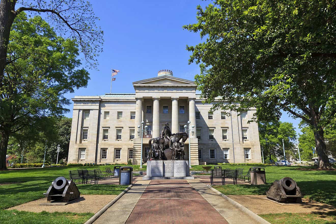 The North Carolina State Capitol building in Raleigh, N.C. Credit: Jill Lang/Shutterstock.