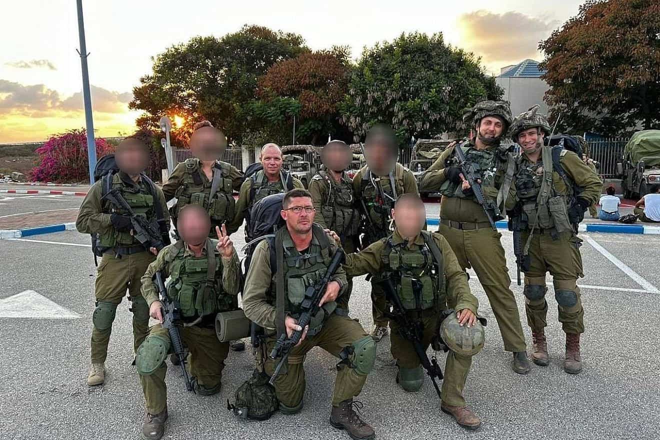 The four IDF reservists who were killed in Gaza on Nov. 10, 2023. Source: Screenshot.