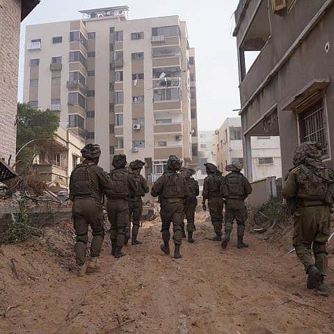 Израильские войска действуют в секторе Газа, контролируемом ХАМАС, 13 ноября 2023 г. Фото: ЦАХАЛ.