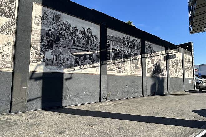 The exterior wall of Canters Deli in Los Angeles. Credit: Courtesy.