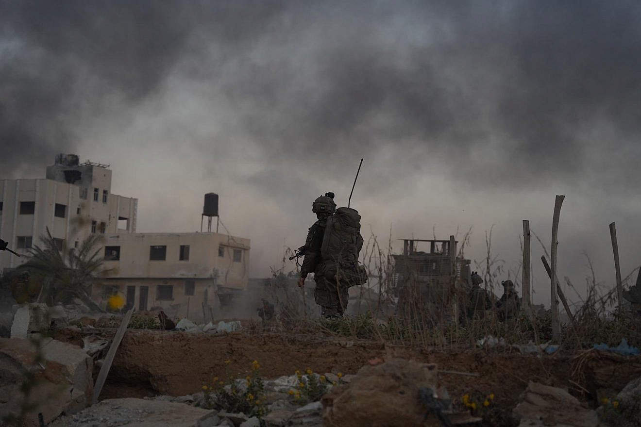 IDF troops operating in the northern Gaza Strip, Nov. 18, 2023. Credit: IDF.