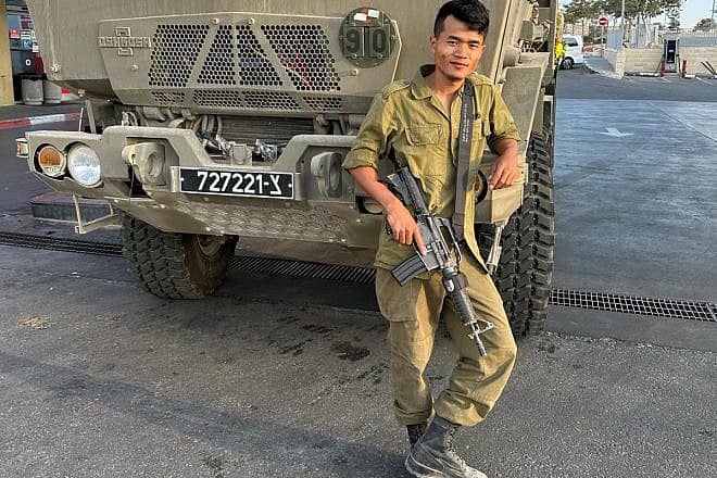 Staff Sgt. Gershon Menashe. Credit: Courtesy of Shavei Israel.