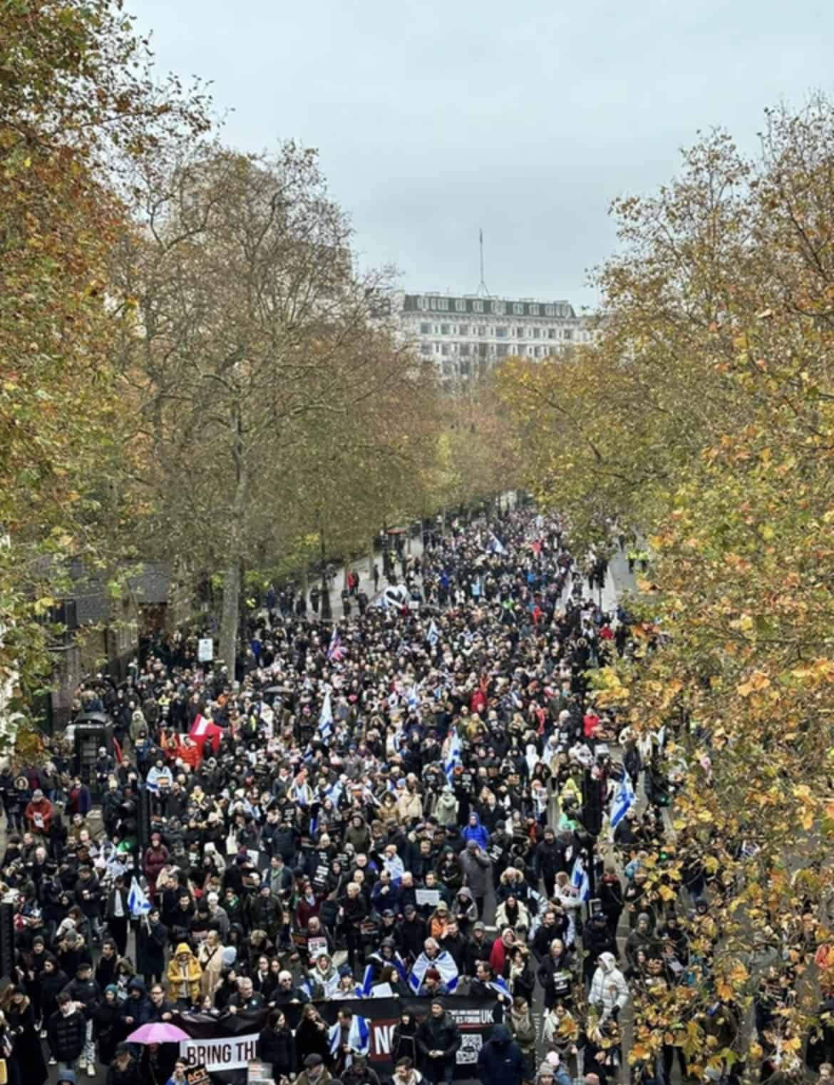 “March Against Antisemitism” in London