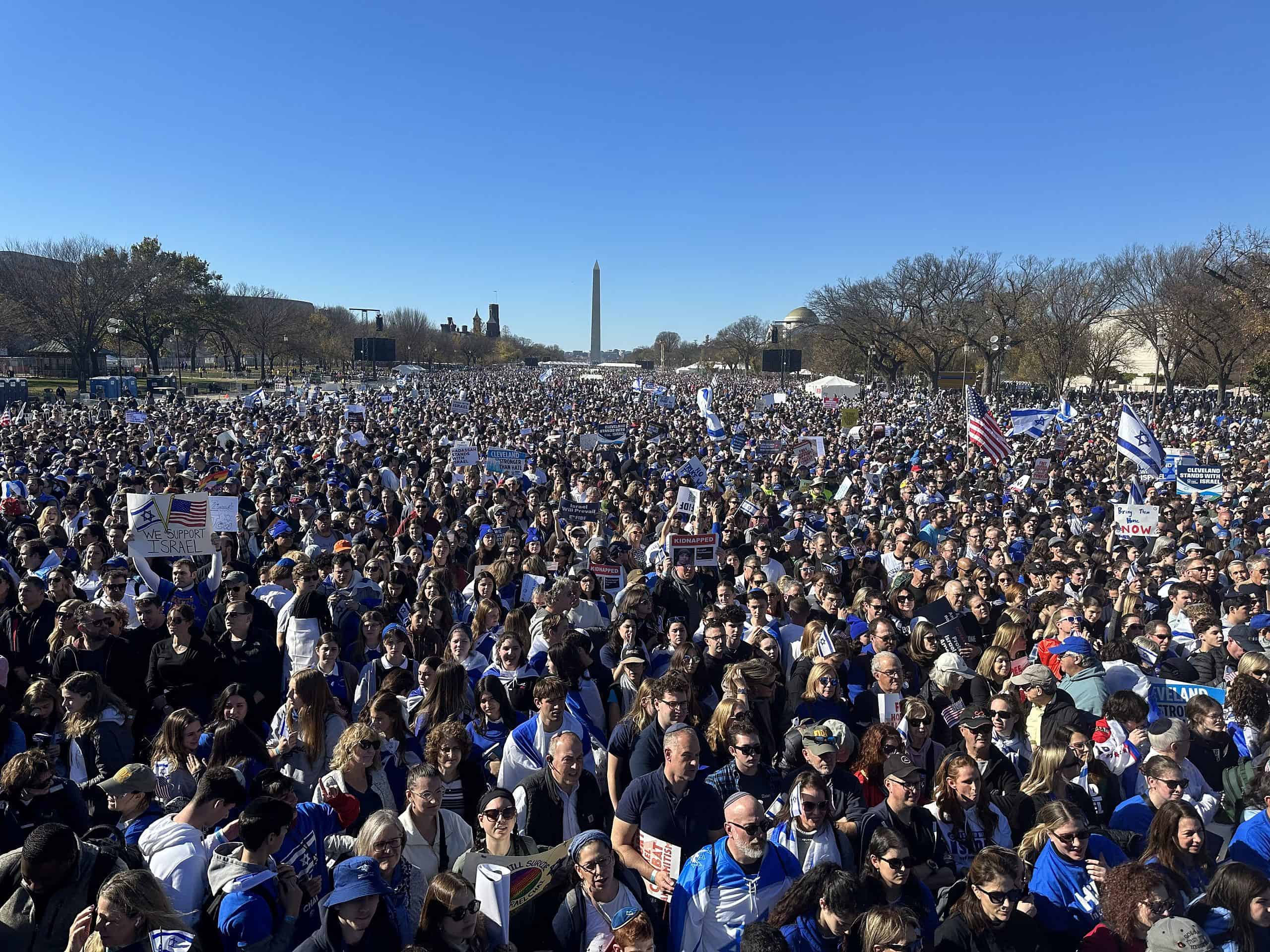 March for Israel Rally in DC