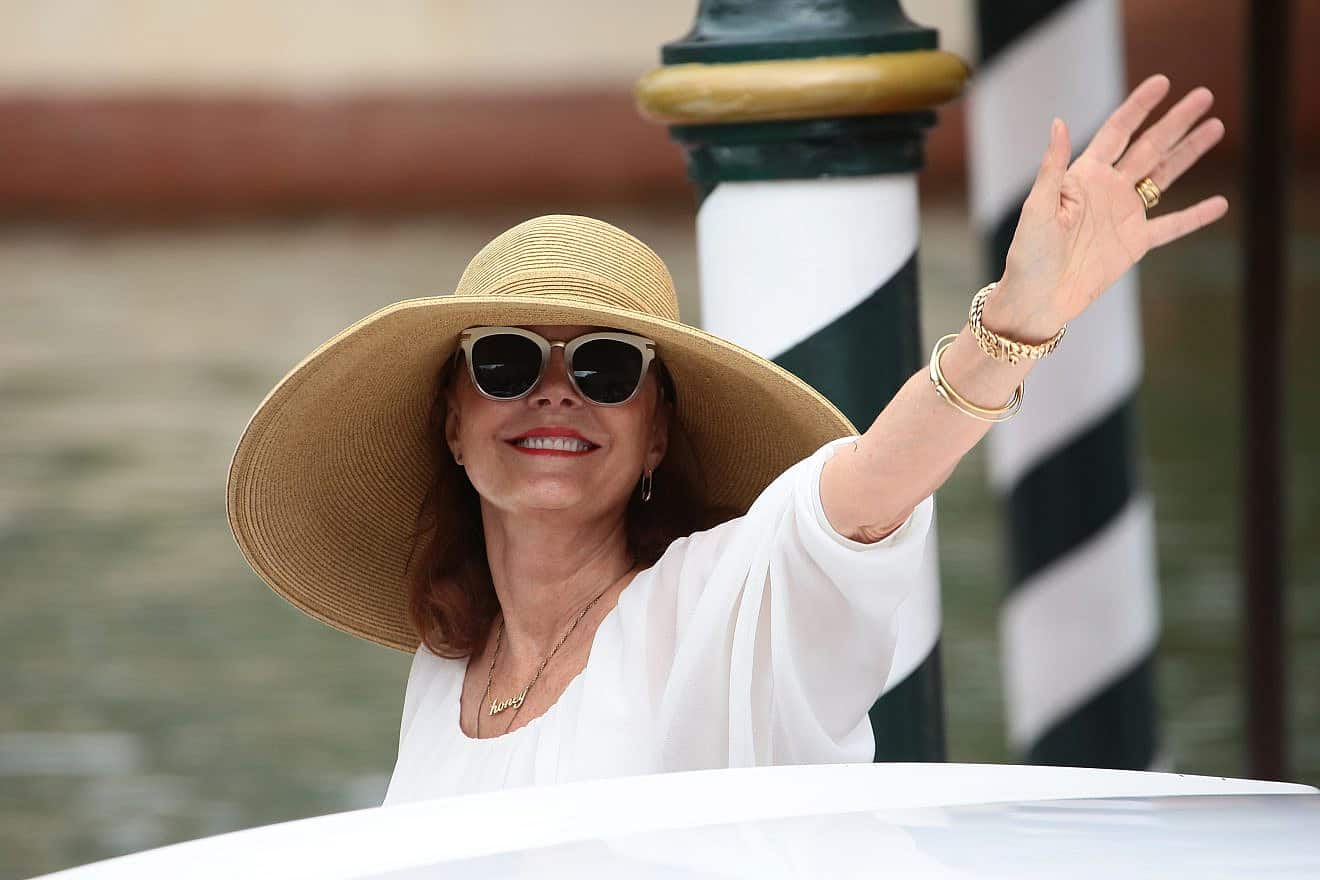 Susan Sarandon at the Hotel Excelsior in Venice, Italy in 2017. Credit: Matteo Chinellato/Shutterstock.
