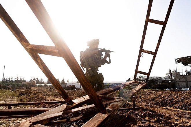 Israel Defense Forces operating in the Hamas-ruled Gaza Strip when fighting resumed after a weeklong truce, Dec. 1, 2023. Credit: IDF.