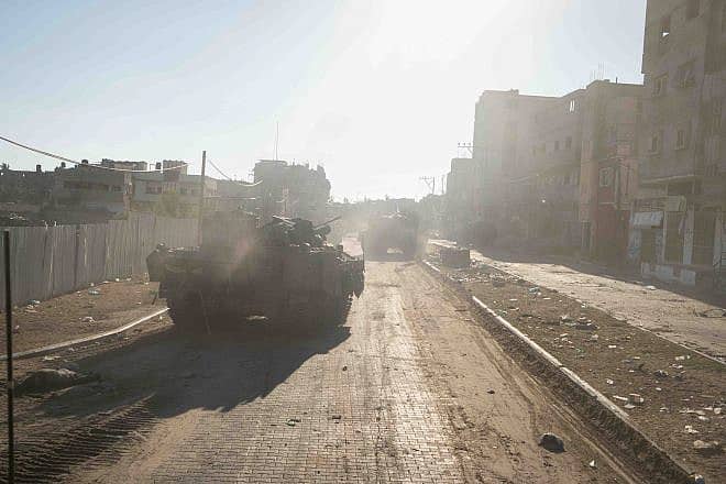 Israeli troops operating in the Hamas-ruled Gaza Strip, Nov. 30, 2023. Credit: IDF.
