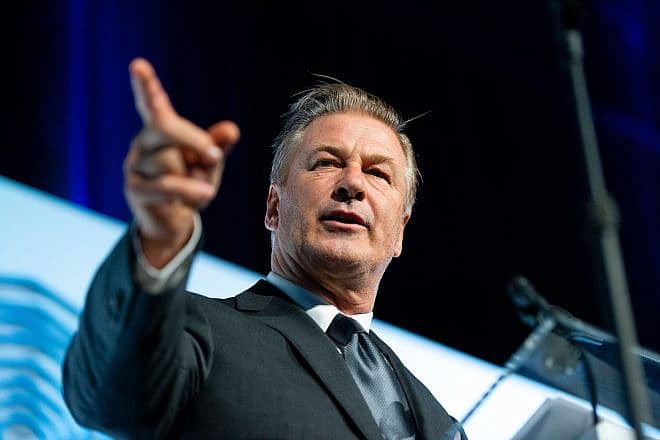 Actor Alec Baldwin emcees the United Nations Champions of the Earth award ceremony and gala in New York City on Sept. 26, 2019. Credit: Jeffrey Bruno/Shutterstock.