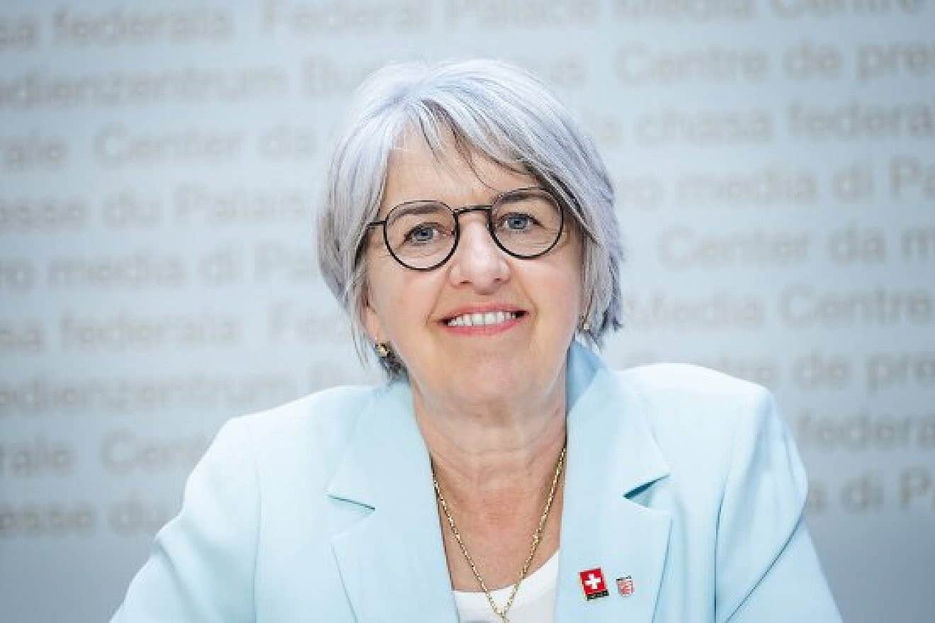 Swiss Federal Councillor Élisabeth Baume-Schneider. Photo by Béatrice Dévènes/Federal Chancellery.