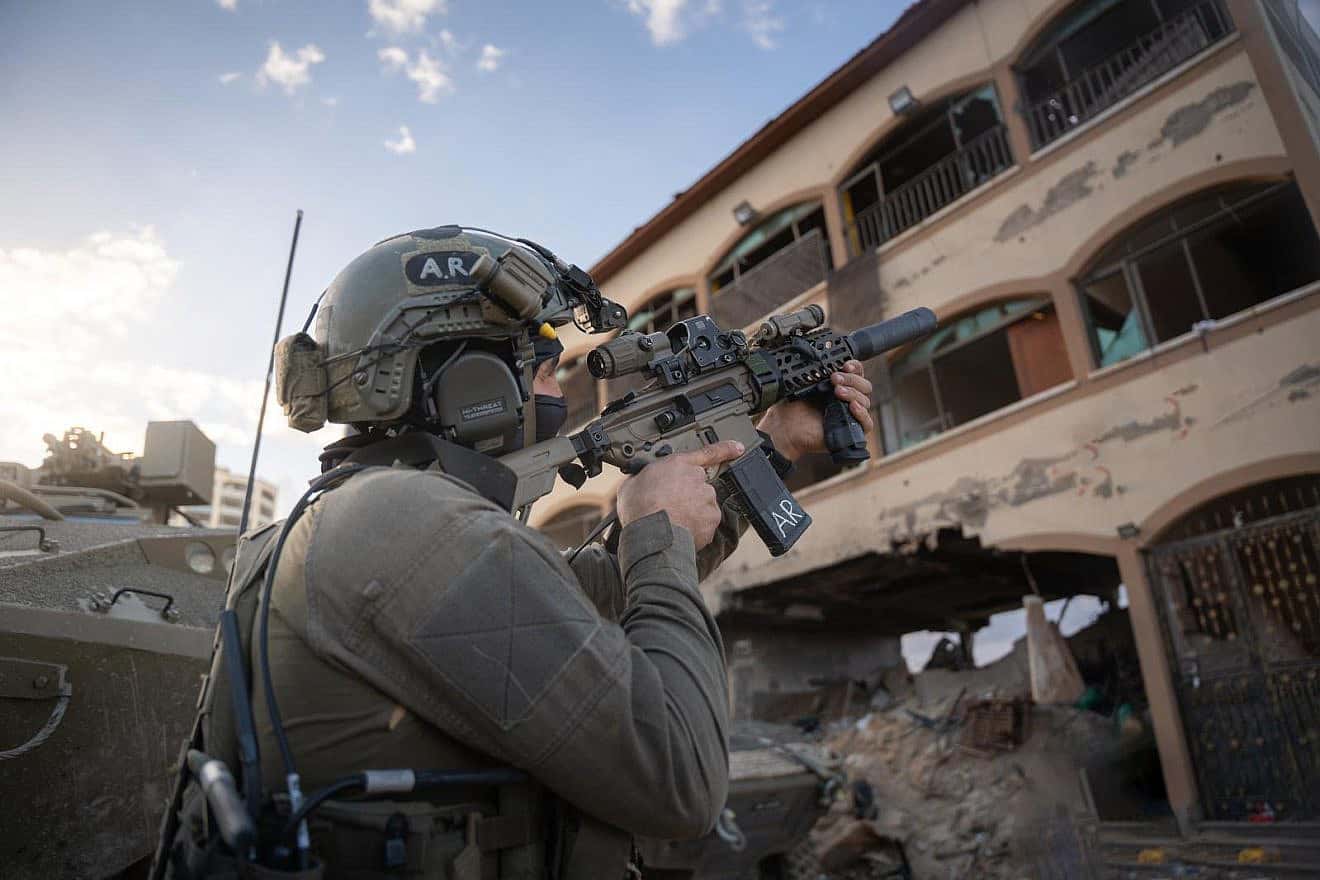 Israeli forces operating in the Gaza Strip. Credit: Israel Defense Forces.