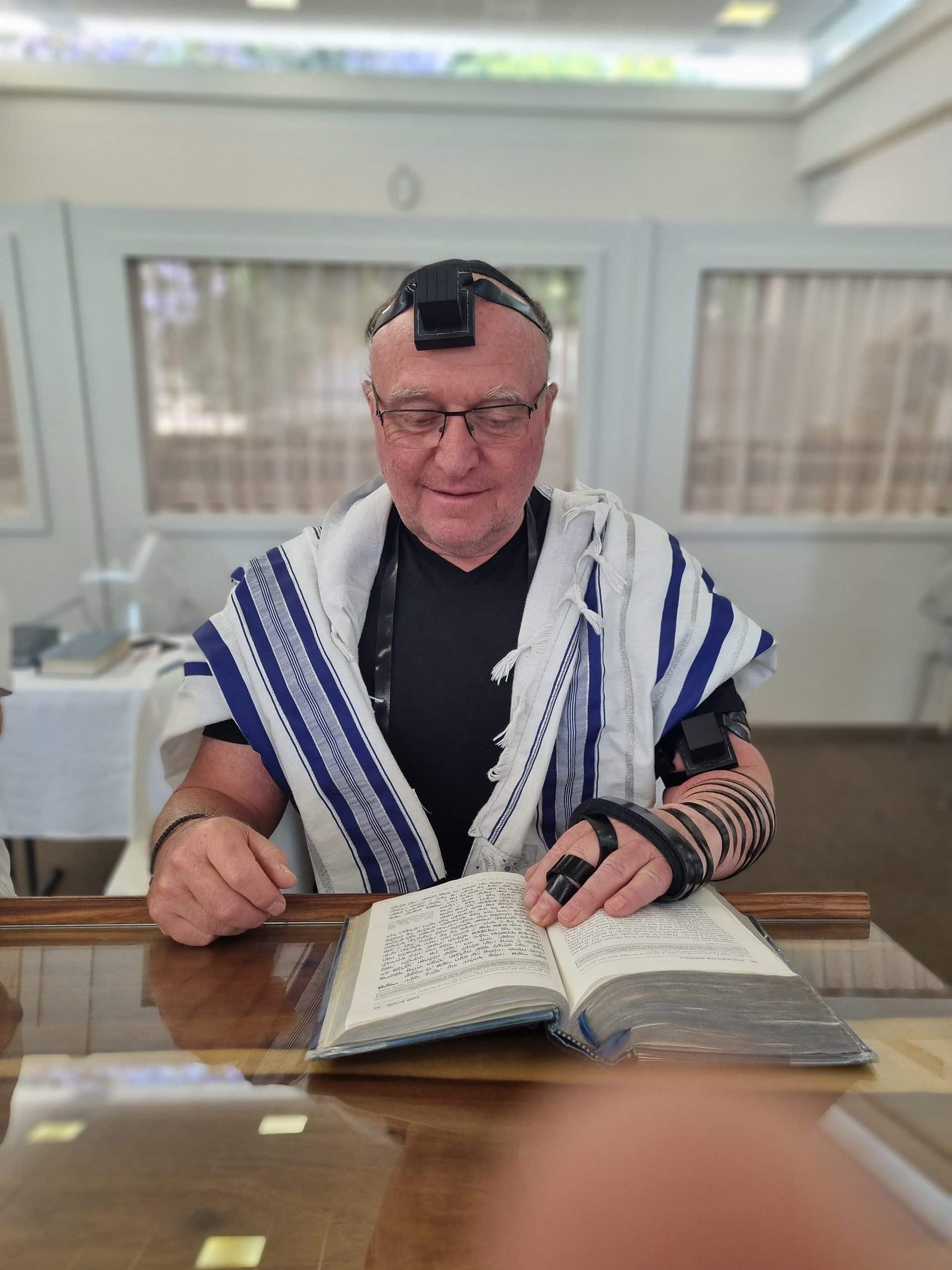 Man With Tefillin