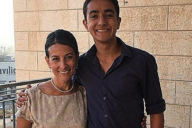 Rachel Goldberg and her son Hersh Goldberg-Polin. Photo: Courtesy of Rachel Goldberg.