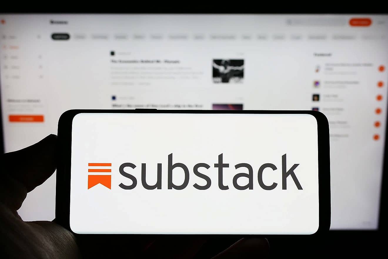 The newsletter platform Substack. Credit: T. Schneider/Shutterstock.