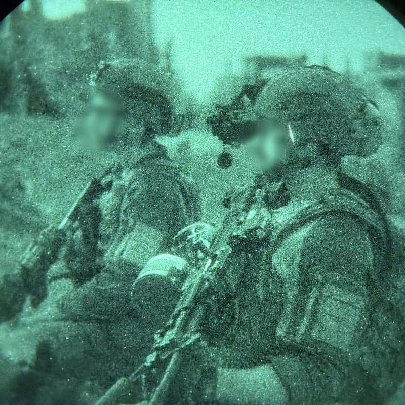 Israeli forces conducting ground operations in the Gaza Strip, Jan. 8, 2024. Credit: IDF.