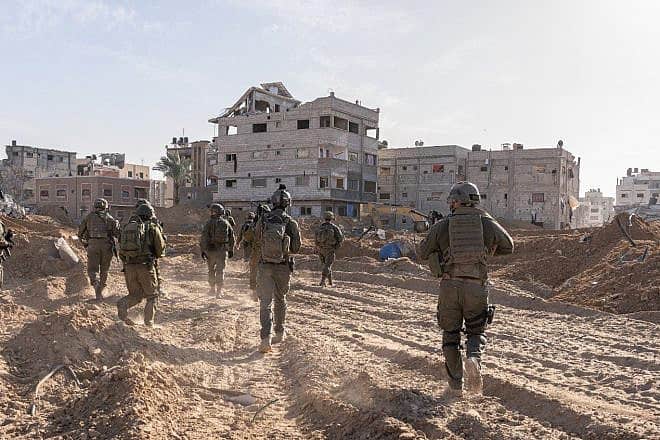 Israeli soldiers operate against Hamas terrorists in the Gaza Strip, Jan. 20, 2024. Credit: IDF.