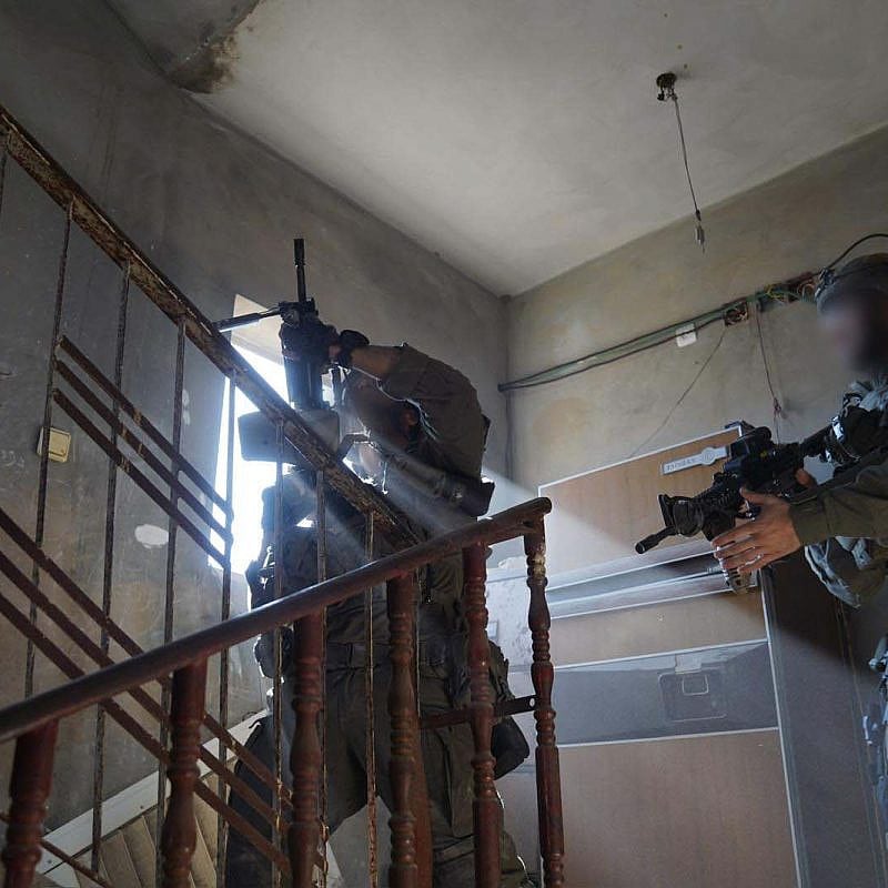 Israeli forces during Gaza ground operations, Jan. 11, 2024. Credit: IDF.